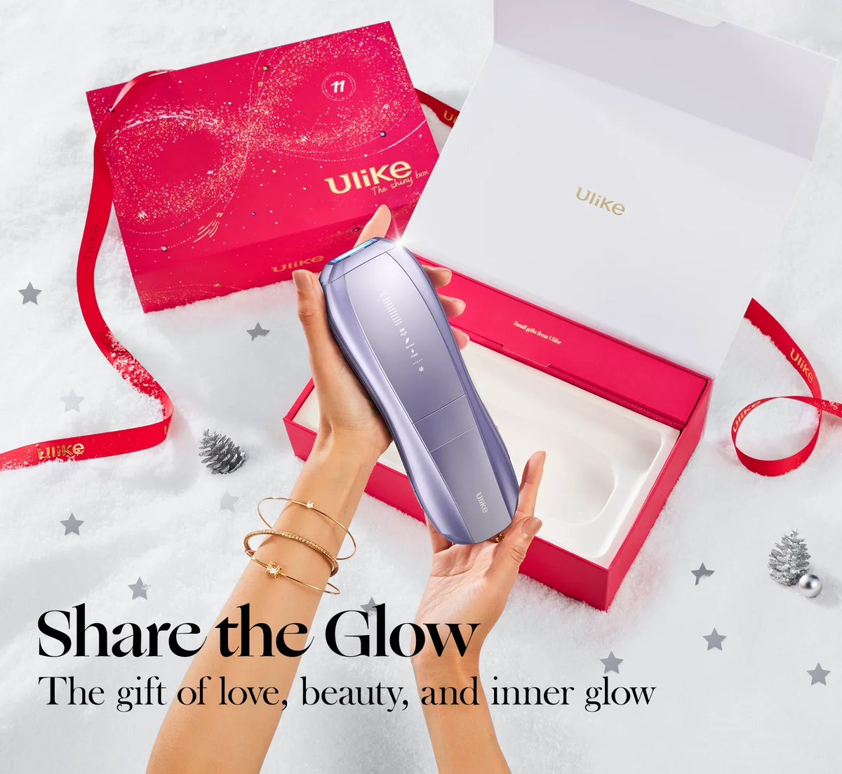 Ulike Air 10 Holiday Gift Set share the glow this christmas