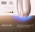 Ulike Air 10 Pink Hairr Removal Device FDA-Cleared Safety